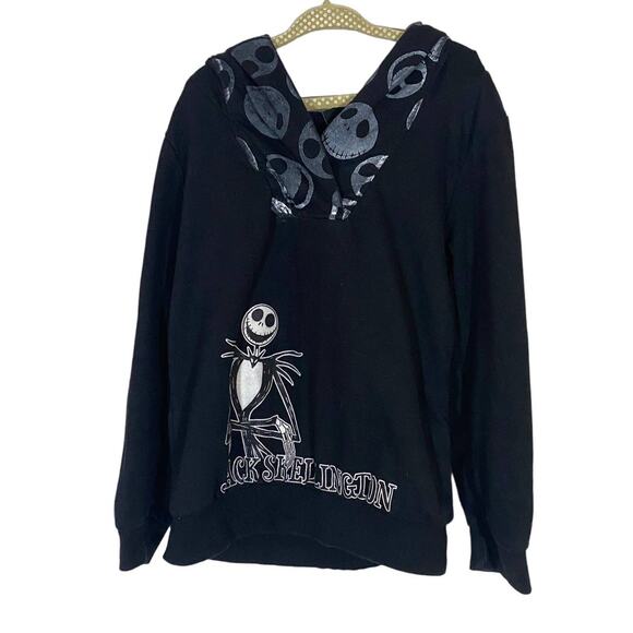 Disney The Nightmare Before Christmas Jack Skellington Kids Hooded Sweatshirt 6 - Picture 1 of 9